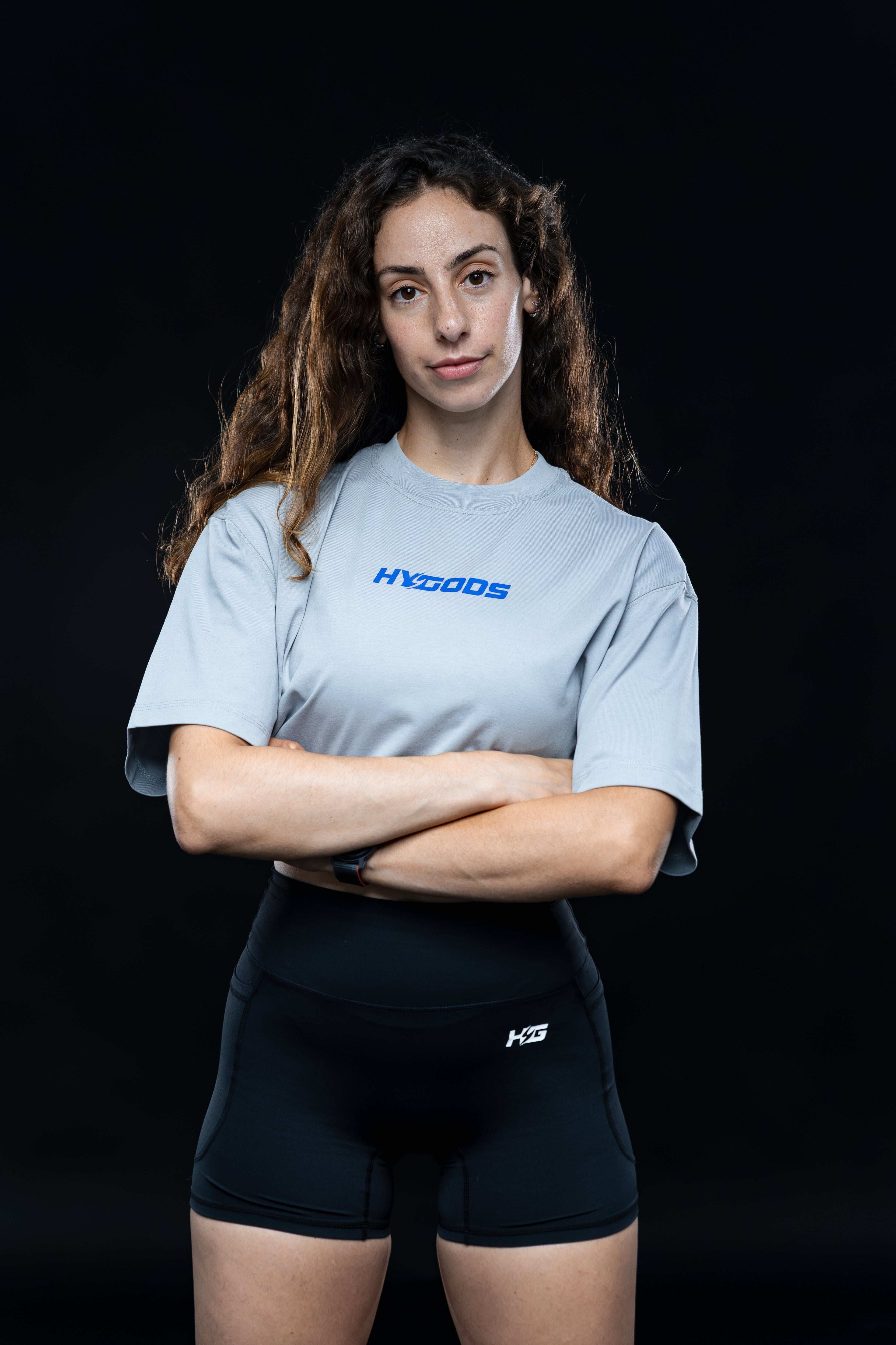 Crop Top Motion HYBRID DIVISION - Grey