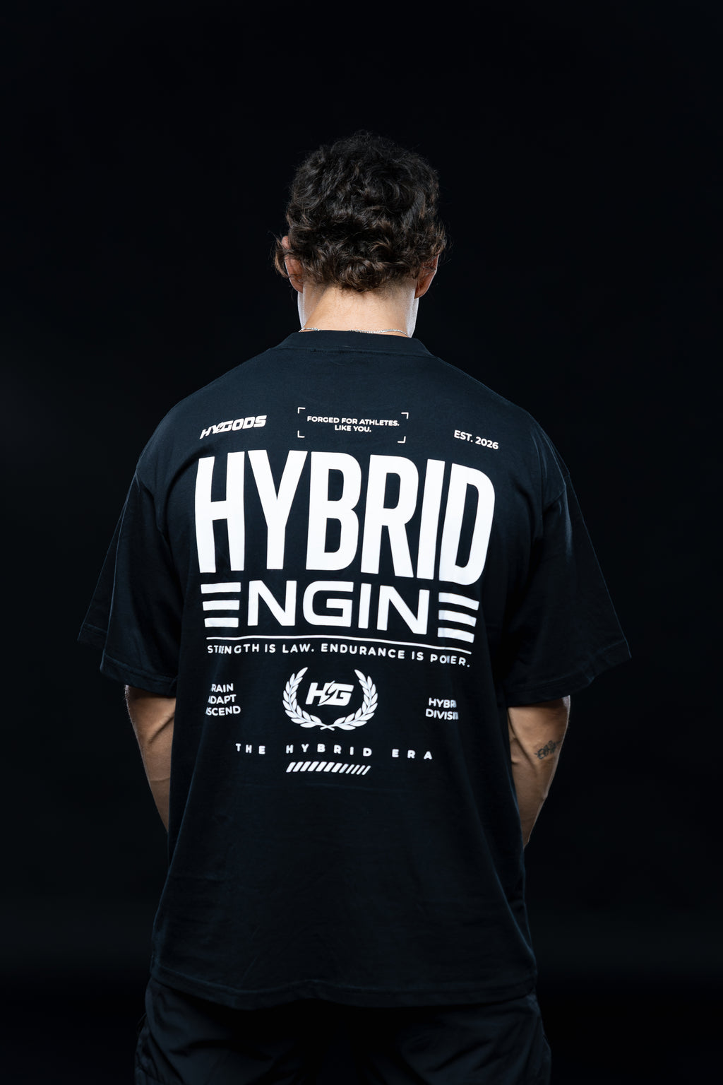 Oversize HYBRID ENGINE - Black