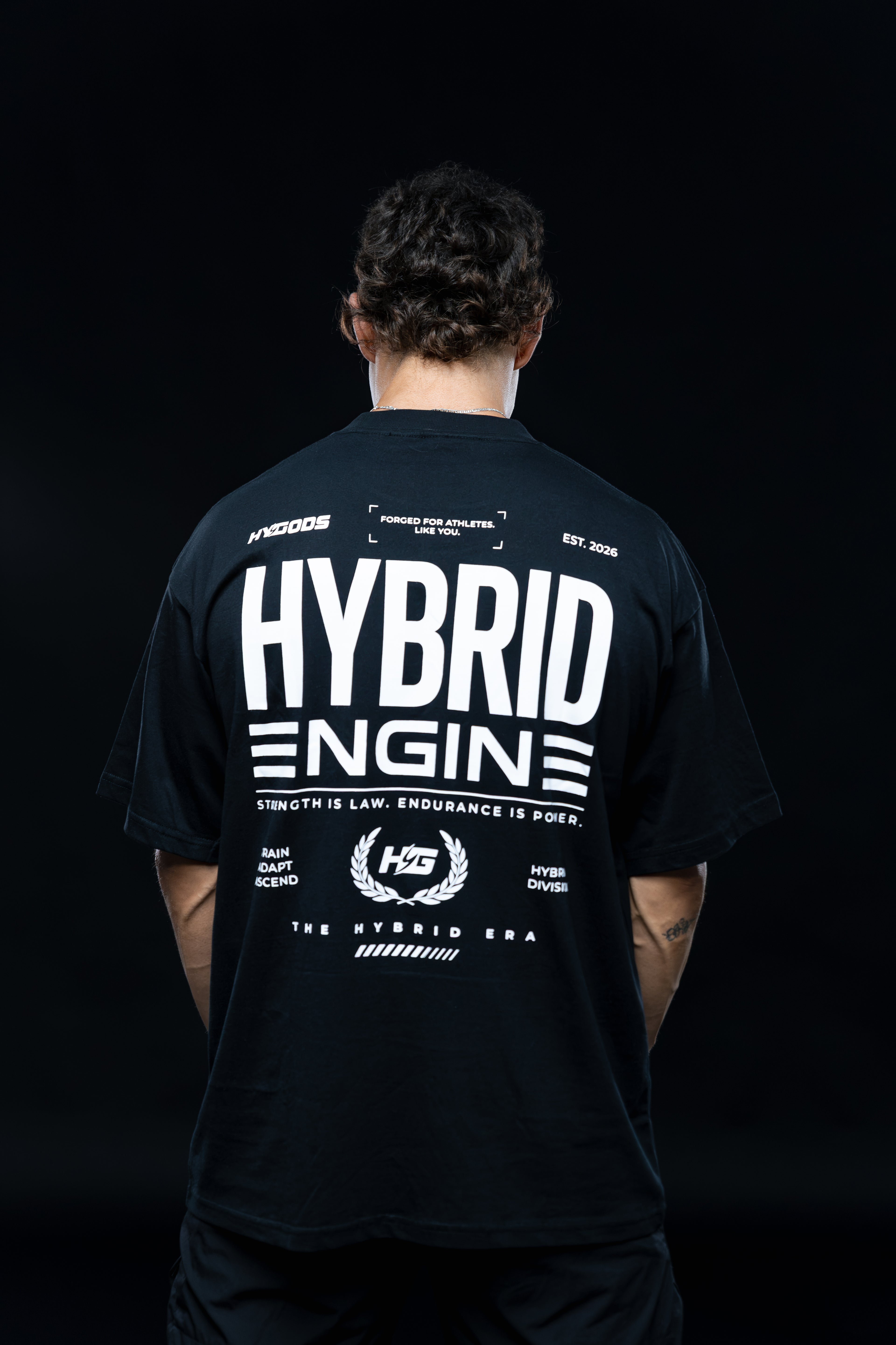 Oversize HYBRID ENGINE - Black