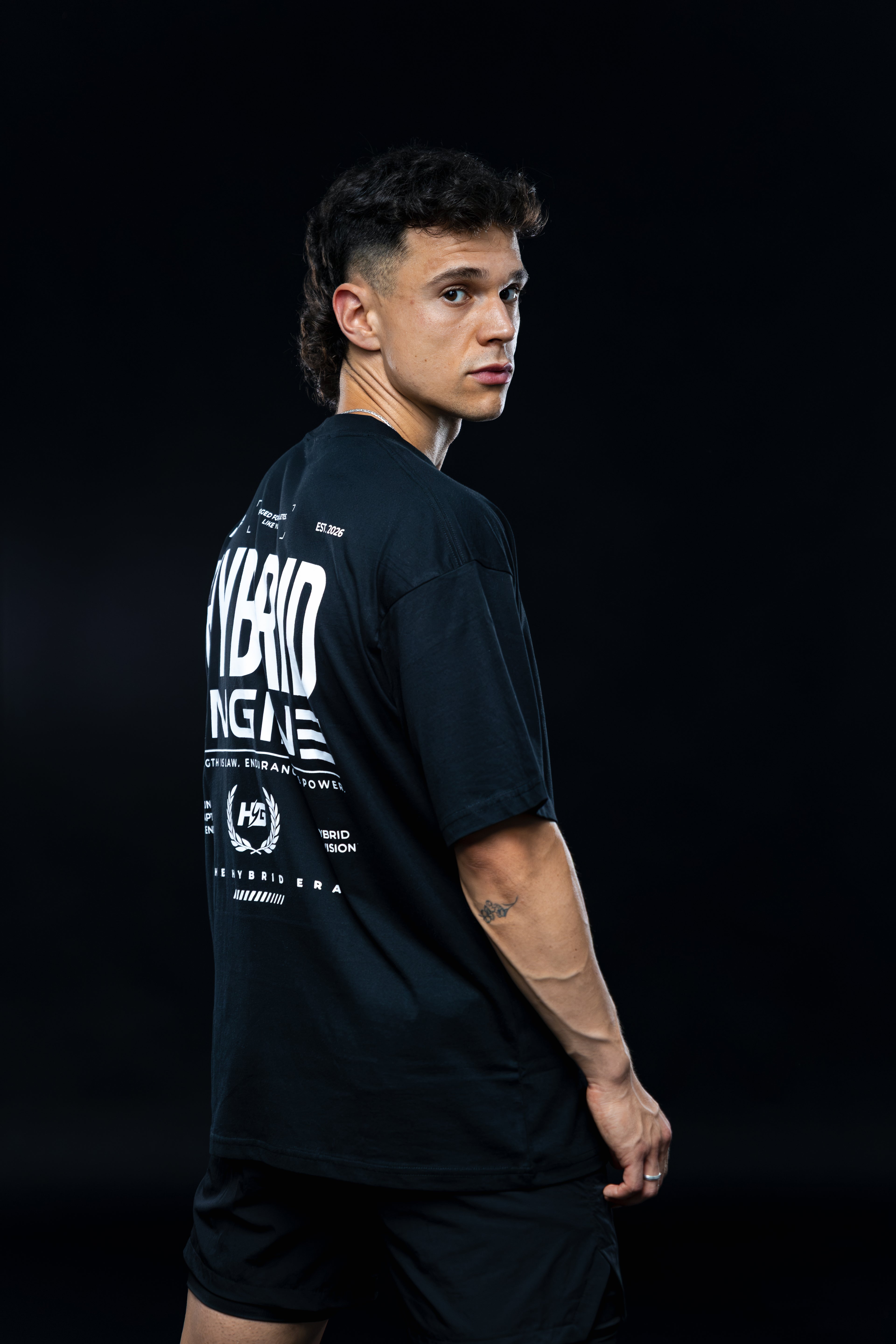 Oversize HYBRID ENGINE - Black