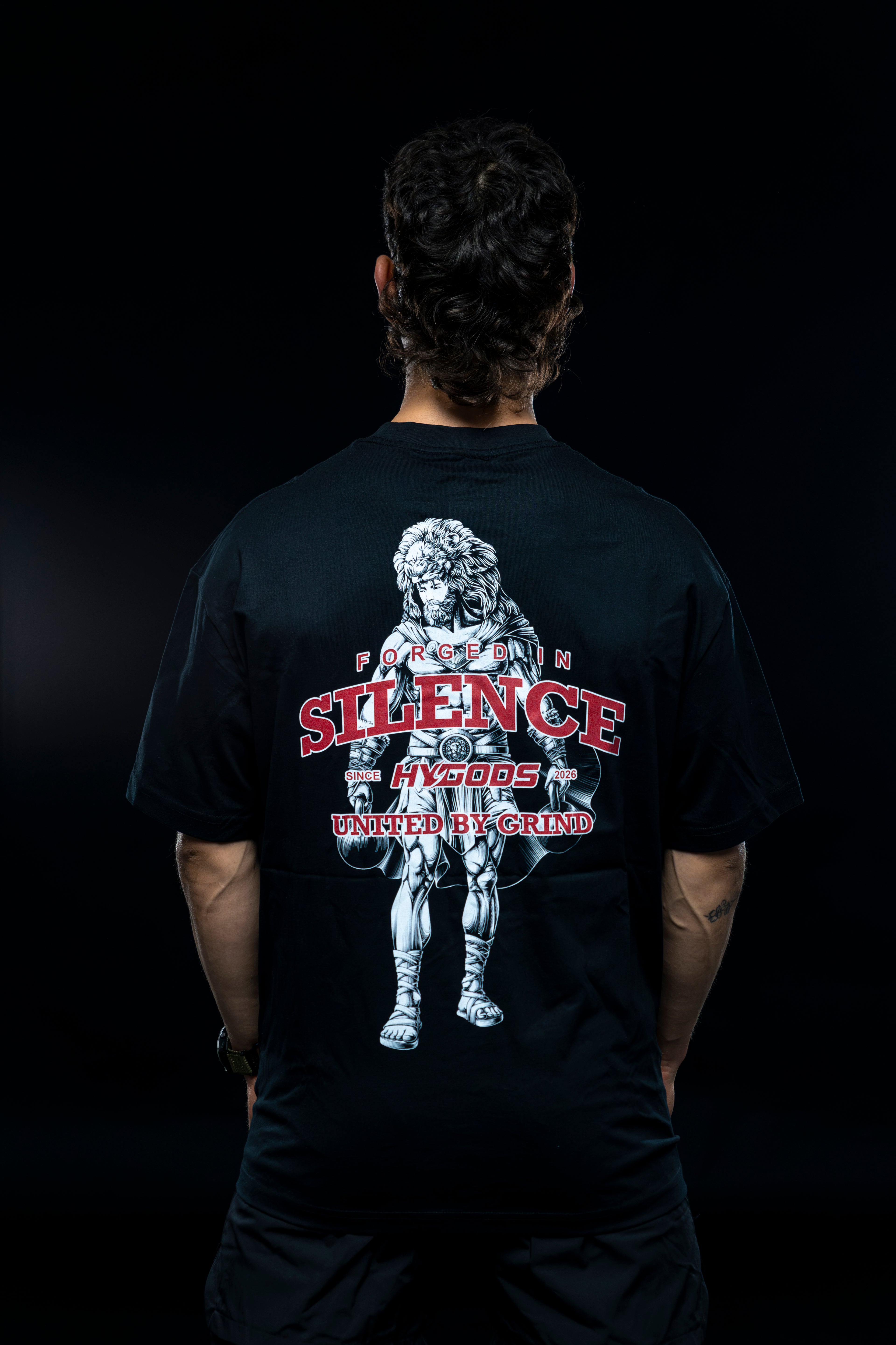 HERACLES Oversize Forged In Silence - Black